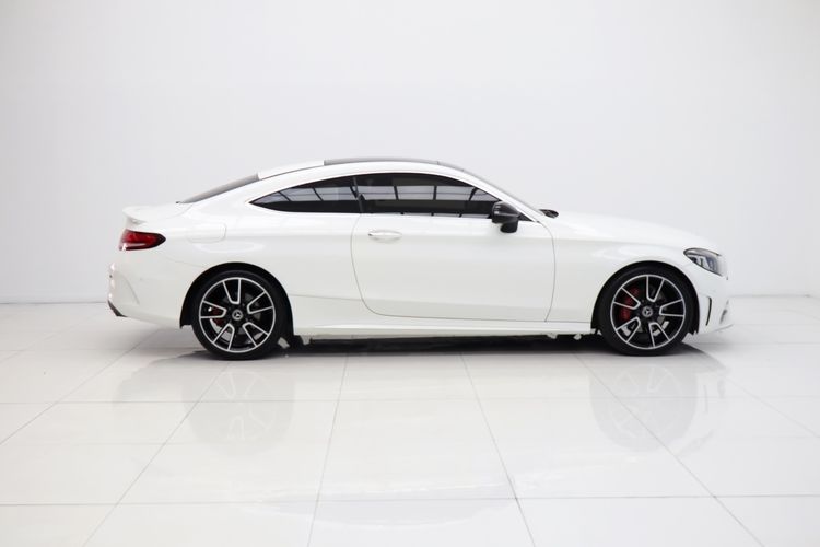 Mercedes-Benz C-Class 2019 C200 Sedan เบนซิน ไม่ติดแก๊ส เกียร์อัตโนมัติ ขาว รูปที่ 3
