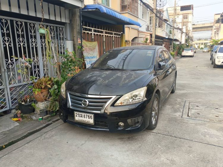 Nissan Sylphy 2015 1.6 DIG Turbo Sedan เบนซิน เกียร์อัตโนมัติ ดำ