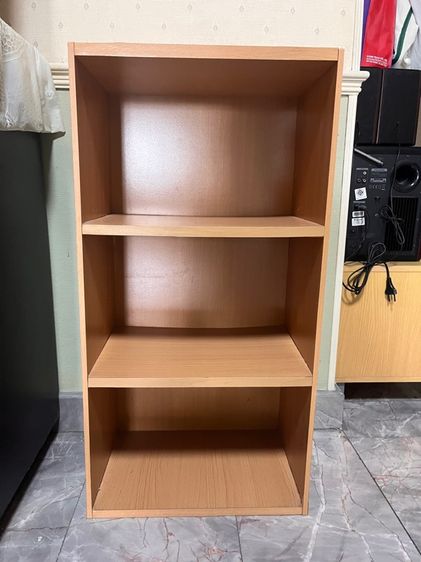 ชั้นวาง 3 ชั้น  สีน้ำตาล รูปที่ 5