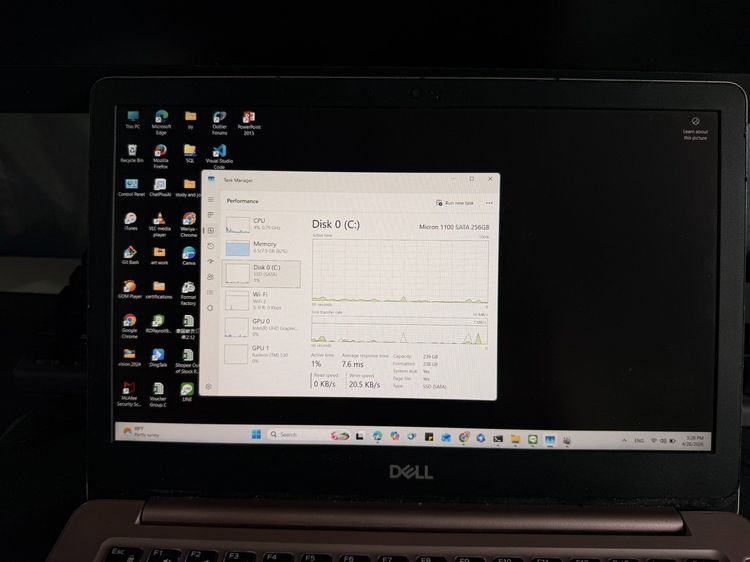 Dell Inspiron 13 5370 i7 SSD เร็ว พร้อมใช้งาน สภาพจอดี แบต60 รูปที่ 13