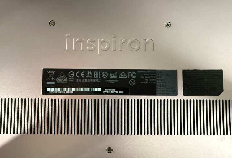 Dell Inspiron 13 5370 i7 SSD เร็ว พร้อมใช้งาน สภาพจอดี แบต60 รูปที่ 14