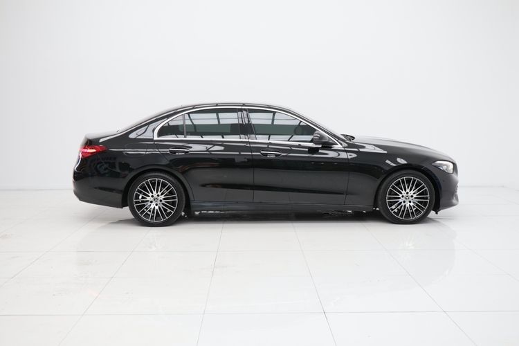 Mercedes-Benz C-Class 2022 C220 Sedan ดีเซล ไม่ติดแก๊ส เกียร์อัตโนมัติ ดำ รูปที่ 3