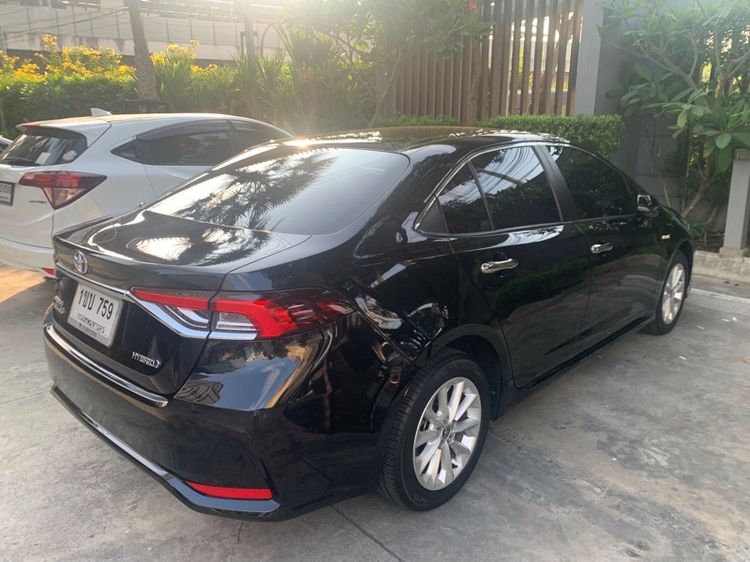 Toyota Altis 2020 1.8 Hybrid Mid Sedan ไฮบริด ไม่ติดแก๊ส เกียร์อัตโนมัติ ดำ รูปที่ 4