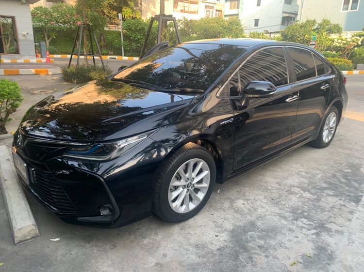 Toyota Altis 2020 1.8 Hybrid Mid Sedan ไฮบริด ไม่ติดแก๊ส เกียร์อัตโนมัติ ดำ รูปที่ 3