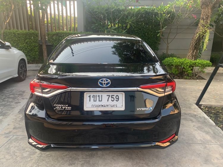 Toyota Altis 2020 1.8 Hybrid Mid Sedan ไฮบริด ไม่ติดแก๊ส เกียร์อัตโนมัติ ดำ รูปที่ 2