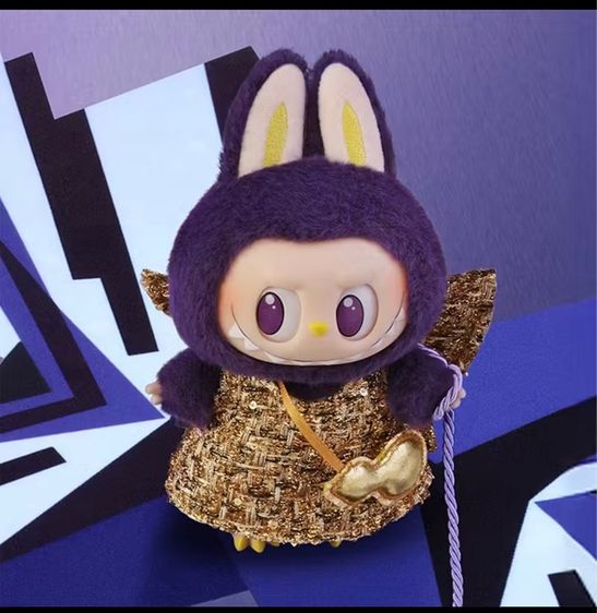 POP MART LABUBU x PRONOUNCE - WINGS OF FORTUNE Vinyl Plush Hanging Card รูปที่ 3