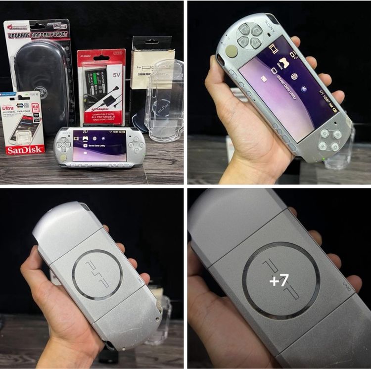 Sony ⚙️⚙️ PSP รุ่น 3000 สีบรอนเงิน ⚙️⚙️