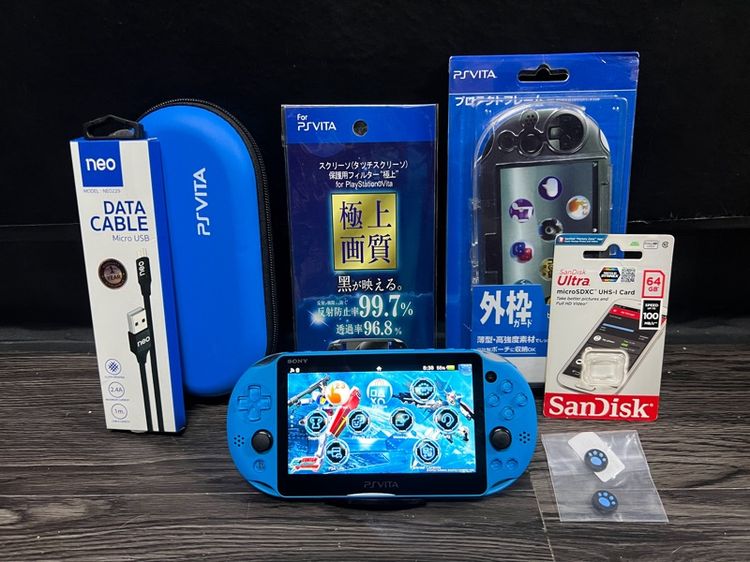 🔵🔵 PSvita รุ่น 2000 สีน้ำเงิน 🔵🔵 รูปที่ 2