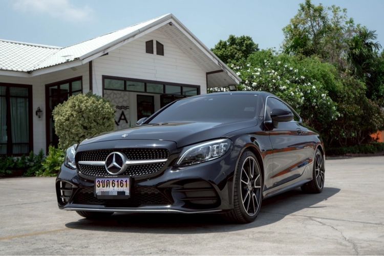 Mercedes-Benz C-Class 2021 C200 Utility-car เบนซิน ไม่ติดแก๊ส เกียร์อัตโนมัติ ดำ รูปที่ 4