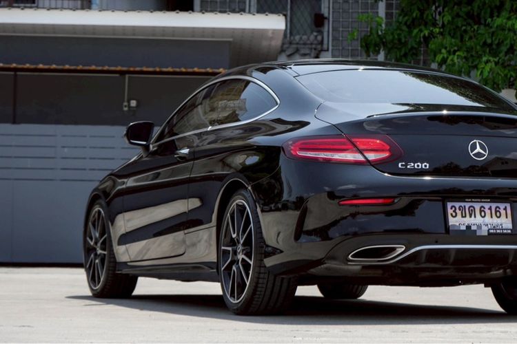 Mercedes-Benz C-Class 2021 C200 Utility-car เบนซิน ไม่ติดแก๊ส เกียร์อัตโนมัติ ดำ รูปที่ 2