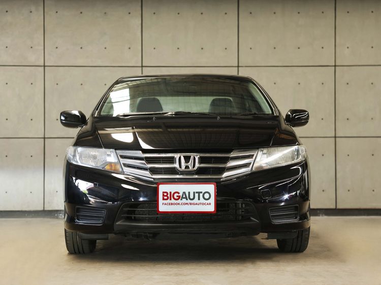 Honda City 2013 1.5 V Sedan เบนซิน ไม่ติดแก๊ส เกียร์อัตโนมัติ ดำ รูปที่ 4