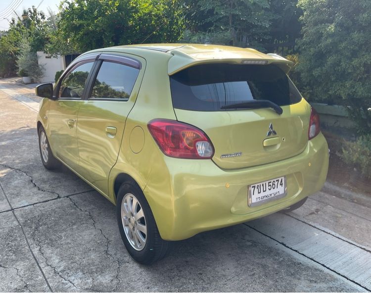 Mitsubishi Mirage 2012 1.2 GLS Limited Sedan เบนซิน ไม่ติดแก๊ส เกียร์อัตโนมัติ เหลือง รูปที่ 2