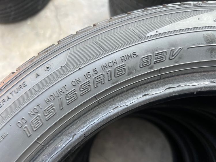 ยาง Dunlop Lm705 185 55 16 เส้น 500 บาท สภาพดี รูปที่ 6