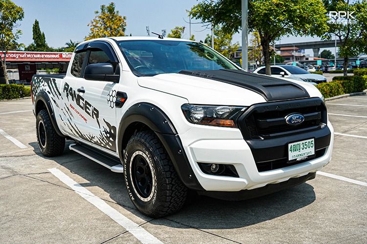 Ford Ranger 2017 2.2 XL Pickup ดีเซล ไม่ติดแก๊ส เกียร์ธรรมดา ขาว รูปที่ 3