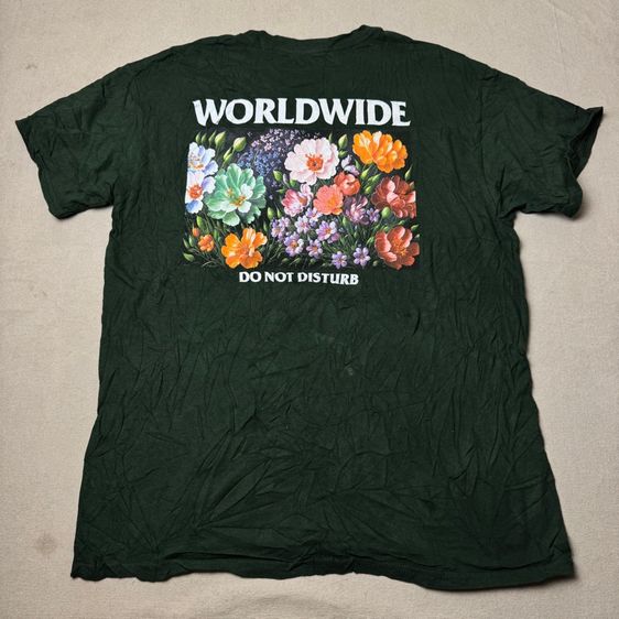 เสื้อยืด Worldwide​ Size L 