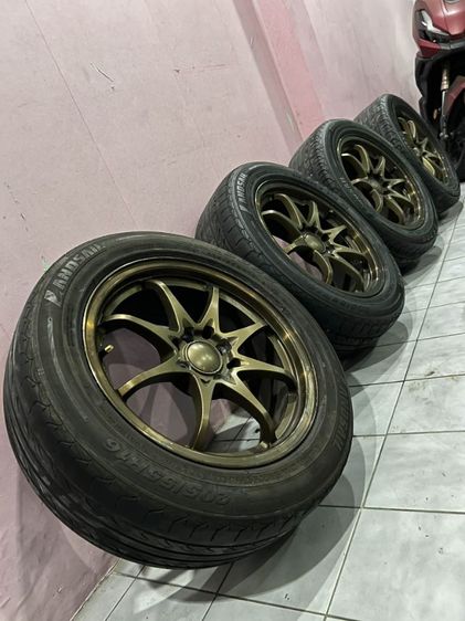 16กว้าง7 ออฟ40 พร้อมยาง Landsail 205 55 r16 ปี24 รูปที่ 5