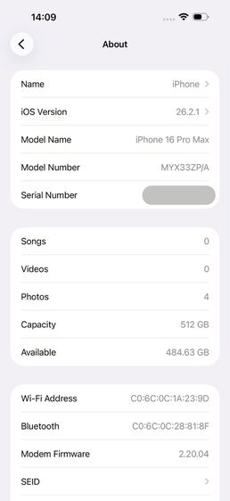 ✨iPhone 16 Pro Max 512 GB 🎉 รหัสสินค้า PE144 🎉 รูปที่ 9