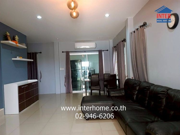 ทาวน์เฮ้าส์ 2 ชั้น 30 ตร.ว. หมู่บ้านบ้านราชพฤกษ์ สุวรรณภูมิ-ลาดกระบัง ถนนสุวินทวงศ์ ถนนฉลองกรุง เขตลาดกระบัง กรุงเทพมหานคร รูปที่ 4