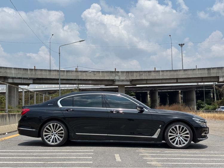 BMW Series 7 2019 735Li Sedan เบนซิน ไม่ติดแก๊ส เกียร์อัตโนมัติ ดำ รูปที่ 4