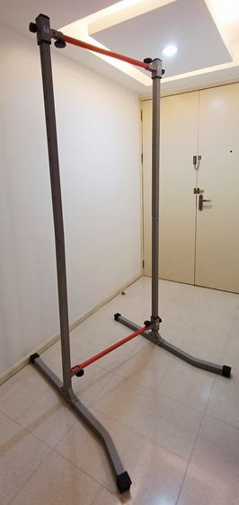 เครื่องออกกำลังกายสำหรับแขน อื่นๆ Calliven Folding horizontal bar home fitness equipment indoor pull-up bar floor-standing horizontal bar parallel bar stretching bar