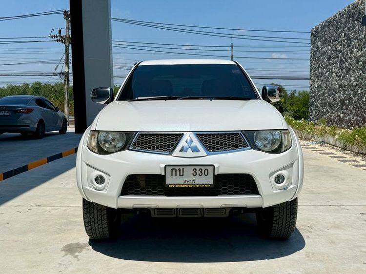 Mitsubishi Triton 2015 2.5 Plus VG Turbo Pickup ดีเซล ไม่ติดแก๊ส เกียร์อัตโนมัติ ขาว รูปที่ 2