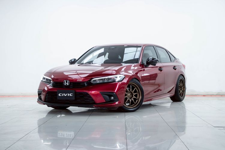 รถ Honda Civic 1.5 Turbo RS สี แดง