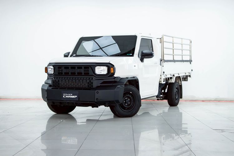 รถ Toyota Hilux Vigo Champ 2.4 LWB Single Cab สี ขาว