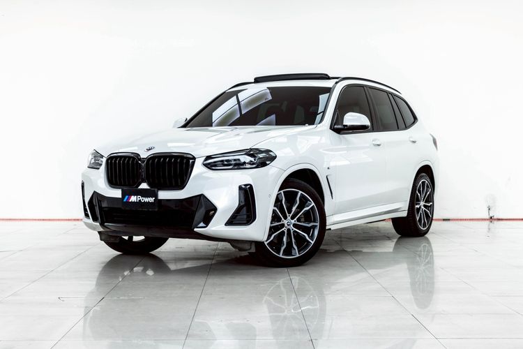 BMW X3 2023 2.0 xDrive30e M Sport 4WD Utility-car เบนซิน ไม่ติดแก๊ส เกียร์อัตโนมัติ ขาว