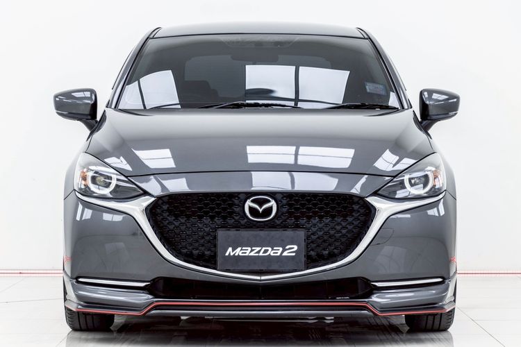 Mazda Mazda 2 2021 1.3 Sports Sedan เบนซิน ไม่ติดแก๊ส เกียร์อัตโนมัติ เทา รูปที่ 4