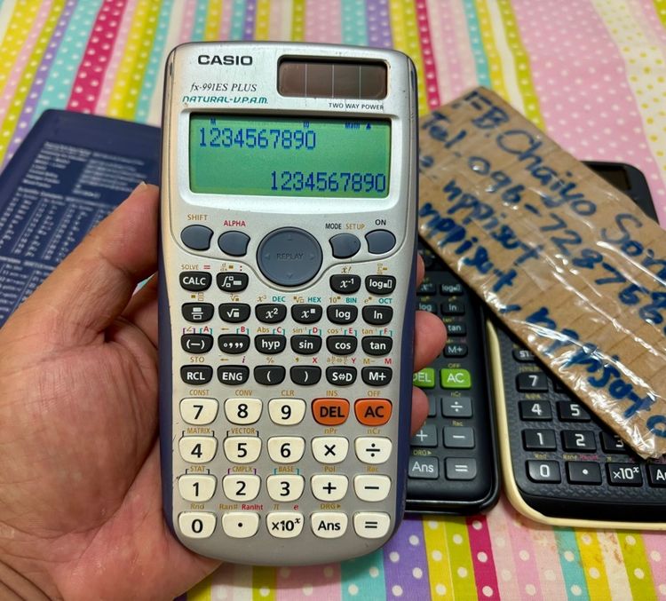 เครื่องคิดเลข Casio 3รุ่น รูปที่ 2