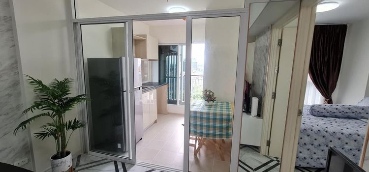 มีบางส่วน ให้เช่าคอนโด Aspire รัตนาธิเบศร์1 ชั้น 12 A พร้อมเฟอร์นิเจอร์และเครื่องใช้ไฟฟ้าครบ ใกล้รถไฟฟ้า MRT สายสีม่วง แยกนนทบุรี 1 รูปที่ 3