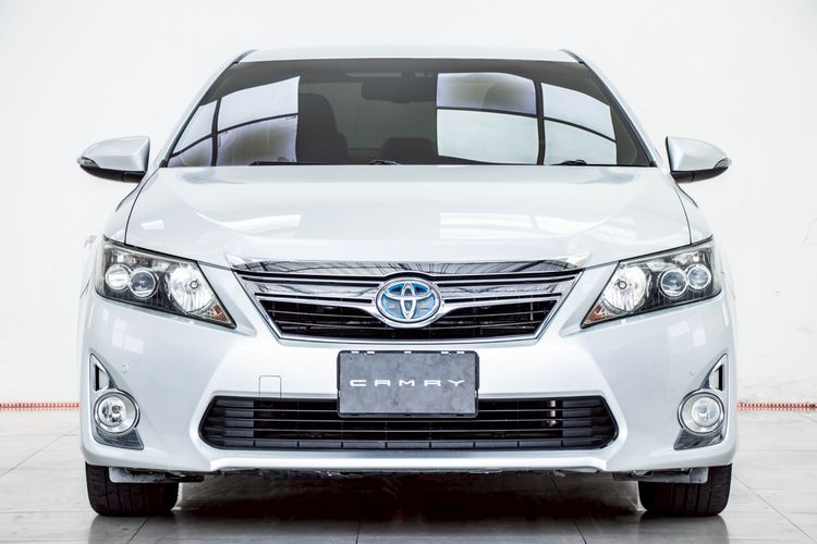 Toyota Camry 2012 2.5 HV Sedan ไฮบริด ไม่ติดแก๊ส เกียร์อัตโนมัติ เทา รูปที่ 4