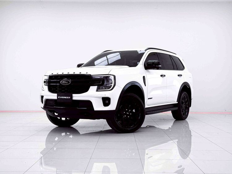 รถ Ford Everest 2.0 Turbo Sport สี ขาว