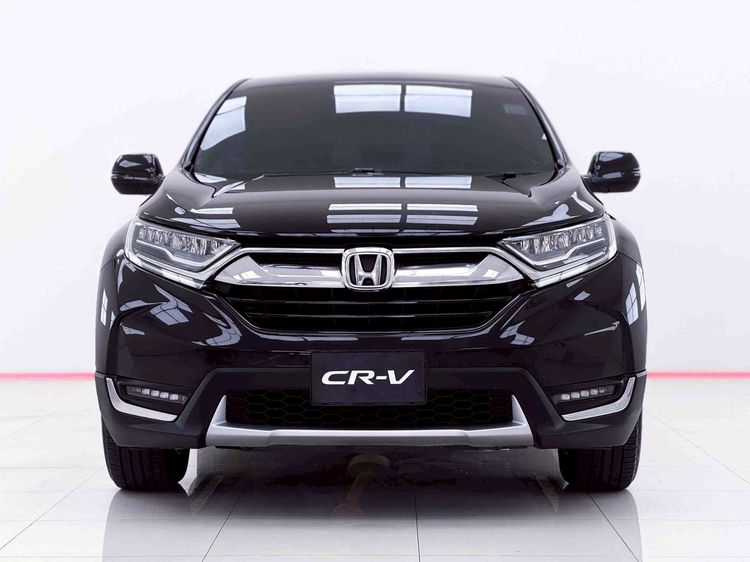 Honda CR-V 2019 2.4 E Utility-car เบนซิน ไม่ติดแก๊ส เกียร์อัตโนมัติ ดำ รูปที่ 4