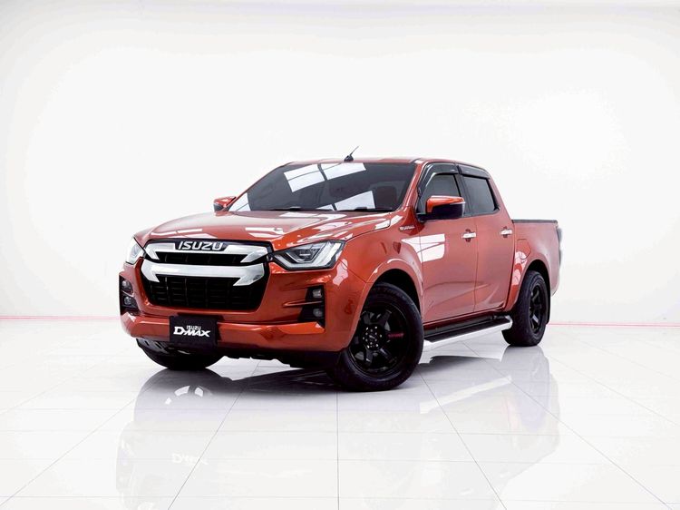 รถ Isuzu D-MAX 1.9 Hi-Lander Z สี ส้ม