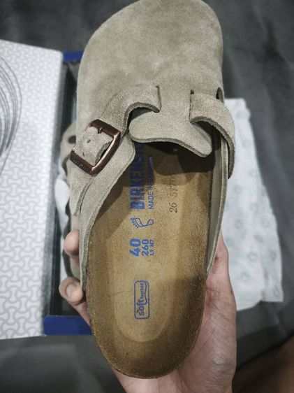ขายด่วน  Birkenstock มือ1 รุ่น Boston Taupe รูปที่ 6