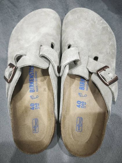 ขายด่วน  Birkenstock มือ1 รุ่น Boston Taupe