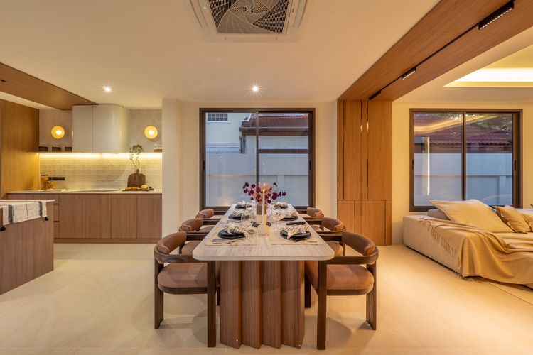 AP (Thailand) ตกแต่งครบ 2025 𝐇𝐎𝐓 𝐃𝐄𝐀𝐋 Corner Pool Villa – Phuket City Home รูปที่ 4