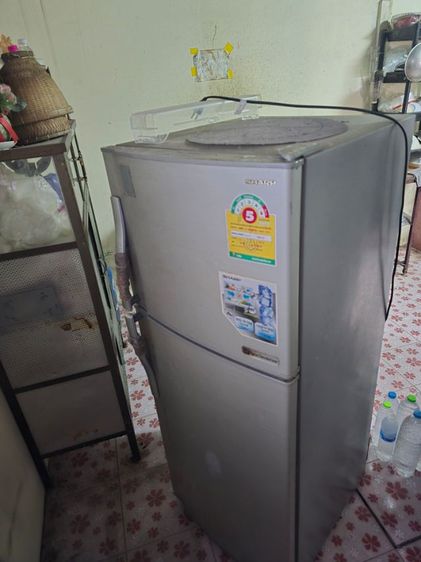 ตู้เย็น 2 ประตู Sharp ตู้เย็น 7.5 คิว กับเครื่องซักผ้า 13 kg.