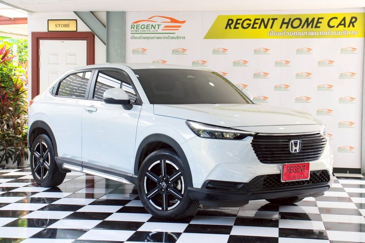 Honda HR-V 2024 1.5 e:HEV E Utility-car ไฮบริด ไม่ติดแก๊ส เกียร์อัตโนมัติ ขาว