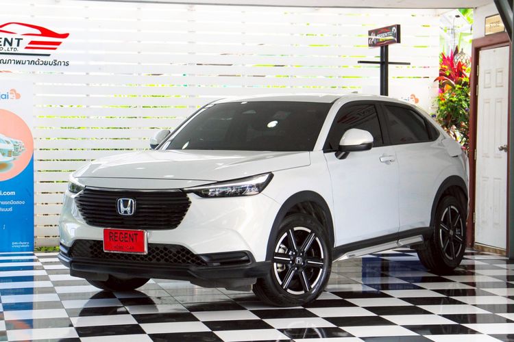 Honda HR-V 2024 1.5 e:HEV E Utility-car ไฮบริด ไม่ติดแก๊ส เกียร์อัตโนมัติ ขาว รูปที่ 3