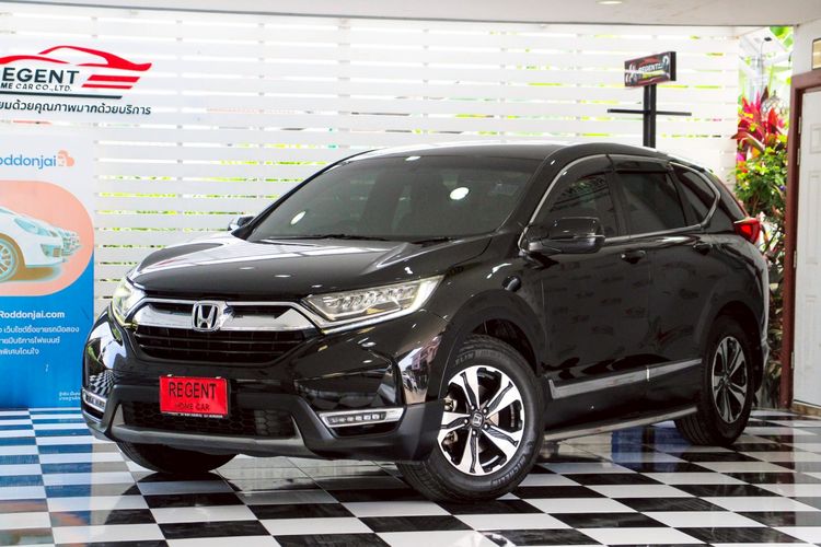 Honda CR-V 2018 1.6 DT E Utility-car ดีเซล ไม่ติดแก๊ส เกียร์อัตโนมัติ ดำ รูปที่ 3