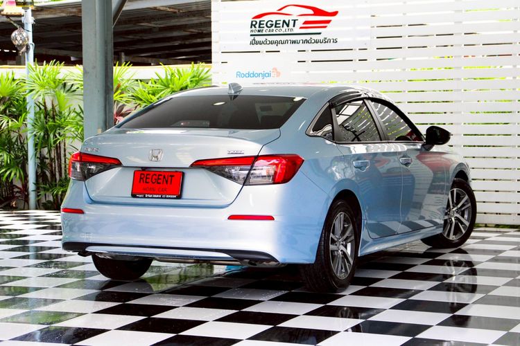 Honda Civic 2022 1.5 EL+ Sedan เบนซิน ไม่ติดแก๊ส เกียร์อัตโนมัติ ฟ้า รูปที่ 4