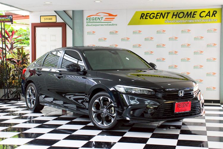 Honda Civic 2023 2.0 eHEV EL+ Sedan ไฮบริด ไม่ติดแก๊ส เกียร์อัตโนมัติ ดำ