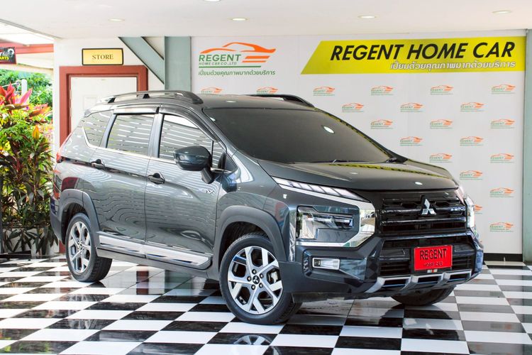 Mitsubishi Xpander Cross 2024 1.6 HEV Utility-car ไฮบริด ไม่ติดแก๊ส เกียร์อัตโนมัติ เทา