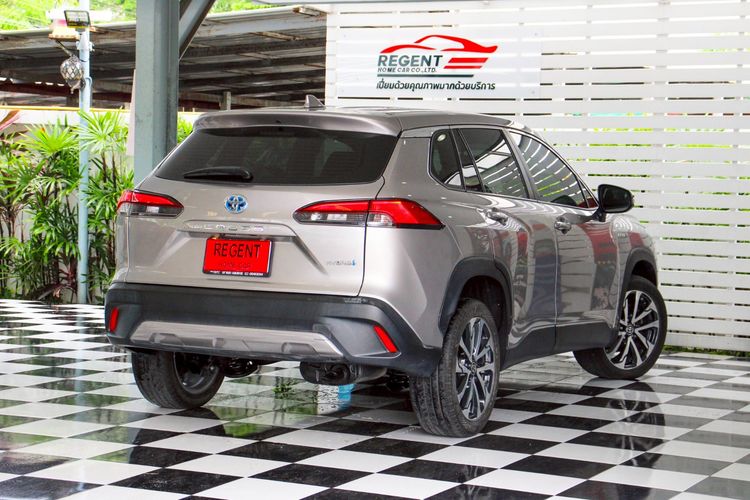 Toyota Corolla Cross 2020 1.8 Hybrid Premium Utility-car ไฮบริด ไม่ติดแก๊ส เกียร์อัตโนมัติ เทา รูปที่ 4