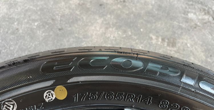 ✨ยางใหม่ป้ายแดง✨175-65-14 Bridgestone💖สวยกริ๊บ🚗ถอดจากรถใหม่ป้ายแดง รูปที่ 5