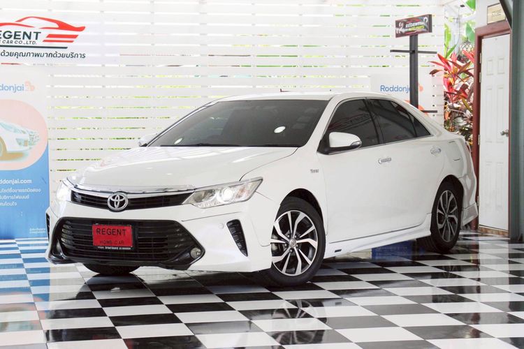 Toyota Camry 2017 2.0 G Extremo Sedan เบนซิน ไม่ติดแก๊ส เกียร์อัตโนมัติ ขาว รูปที่ 3