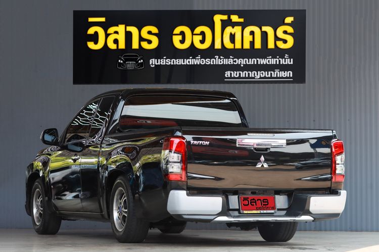 Mitsubishi Triton 2020 All New Mega Cab 2.5 GLX Pickup ดีเซล ไม่ติดแก๊ส เกียร์ธรรมดา ดำ รูปที่ 4