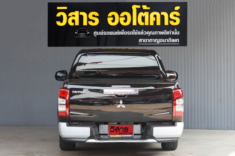Mitsubishi Triton 2020 All New Mega Cab 2.5 GLX Pickup ดีเซล ไม่ติดแก๊ส เกียร์ธรรมดา ดำ รูปที่ 3